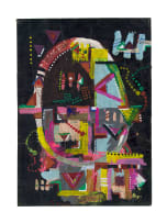 Samson Mnisi; Untitled (Circular Geometric Abstract)