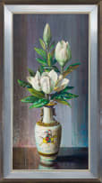 Vladimir Tretchikoff; Magnolias in Chinese Vase