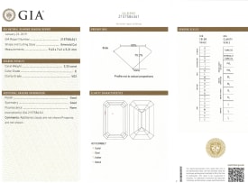 Loose diamond, 3.33ct
