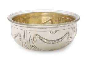 An Art Nouveau silver bowl, Hugo Bohm, Schwabish Gmund, Germany