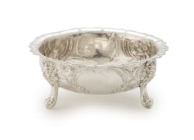 A Victorian silver bon-bon dish, Robert Harper, London, 1875