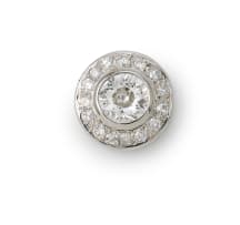 Diamond cluster pendant