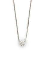 Dainty diamond necklace