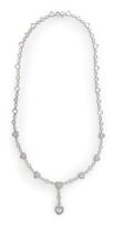 Diamond heart necklace