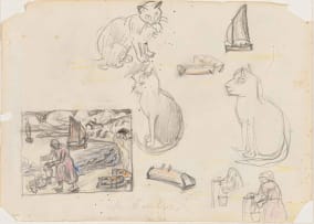 Maggie Laubser; Preparatory Sketch