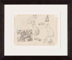 Maggie Laubser; Preparatory Sketch