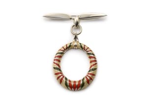 Nina Newman 'Strelitzia I' brooch pendant
