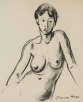 François Krige; Seated Nude