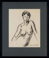 François Krige; Seated Nude
