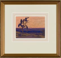 Jacob Hendrik Pierneef; Bushveld Landscape with Dirt Road