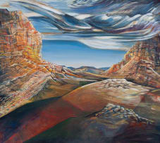 Erik Laubscher; Storm Clouds over Klein Karoo