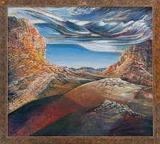 Erik Laubscher; Storm Clouds over Klein Karoo