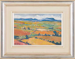 Bransom William Strapp; Farm Landscape