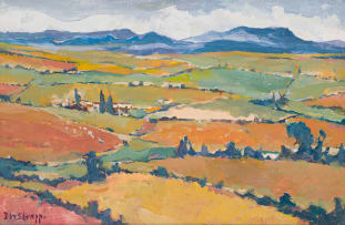 Bransom William Strapp; Farm Landscape