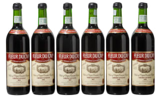 Fleur du Cap; Cabernet Sauvignon; 1984; 6 (1 x 6); 750ml