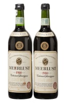 Meerlust; Cabernet Sauvignon; 1980; 2 (1 x 2); 750ml