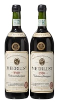 Meerlust; Cabernet Sauvignon; 1980; 2 (1 x 2); 750ml