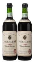 Meerlust; Cabernet Sauvignon; 1984; 2 (1 x 2); 750ml