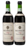 Meerlust; Cabernet Sauvignon; 1984; 2 (1 x 2); 750ml
