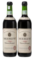 Meerlust; Cabernet Sauvignon; 1984; 2 (1 x 2); 750ml