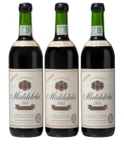 Middelvlei; Cabernet Sauvignon; 1984; 3 (1 x 3); 750ml