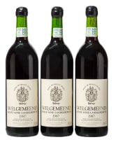 Welgemeend; Red; 1987; 3 (1 x 3); 750ml