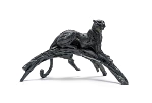 Dylan Lewis; Lying Leopard, Maquette (S328)