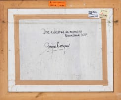 Gregoire Boonzaier; Drie Eikeboome en Murasies, Nuweland, CP (Three Oak Tress and Walls, Newlands, CP)
