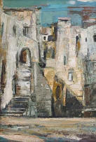 Sidney Goldblatt; Street View, Jerusalem