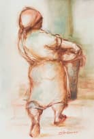 Amos Langdown; Washerwoman