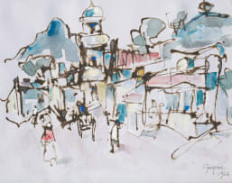 Gregoire Boonzaier; Street Scene