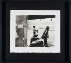Sam Nhlengethwa; Looking Around II