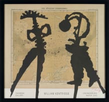 William Kentridge; William Kentridge: Goodman Gallery, Johannesburg, March 2003, poster