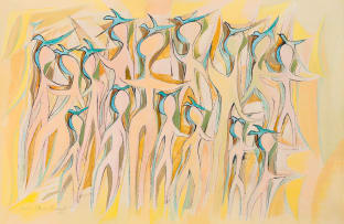 Bettie Cilliers-Barnard; Figures and Birds