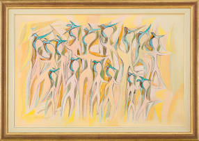 Bettie Cilliers-Barnard; Figures and Birds