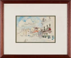 Gregoire Boonzaier; Cape Street Scene
