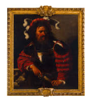 Attributed to Pietro della Vecchia; Warrior Drawing his Sword