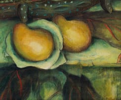Alexis Preller; Still Life with Mangoes