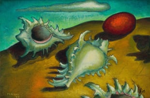 Alexis Preller; Shells with Red Egg