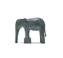 Guy du Toit; Elephant Standing on a Block