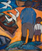 Marena (Kaffie) Pretorius; Figures, Fish and Gulls