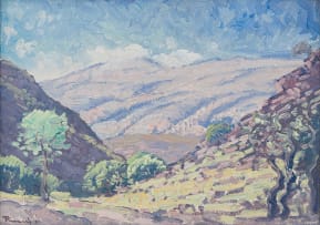 Jacob Hendrik Pierneef; Valley Landscape