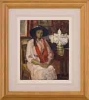 Maud Sumner; The Doll Louise in an Interior