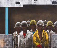 Sam Nhlengethwa; The Exit