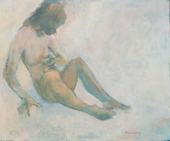 Jean Welz; Seated Nude