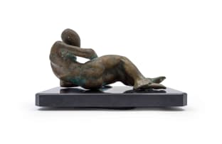 Stella Shawzin; Reclining Woman III