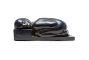 Caroline Stacey; Figure in Child's Pose