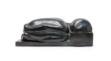 Caroline Stacey; Figure in Child's Pose