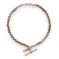 Double Albert fob chain