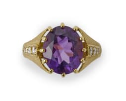 Amethyst ring